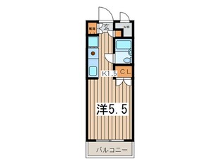 セザ－ル第二鶴間の物件間取画像